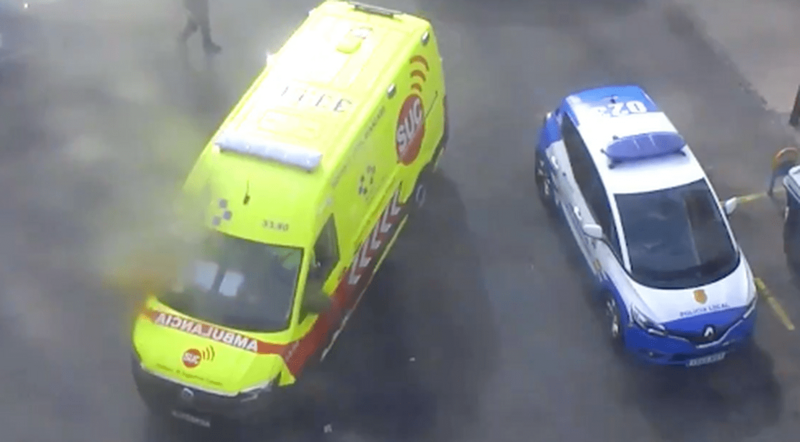 El personal sanitario no pudo hacer nada por salvarle la vida al fallecido / TA